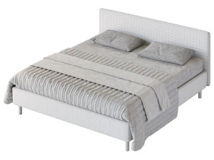 Letto Happy Compatto Modello 3D