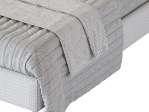 Happy Compatto bed 3D-Modell