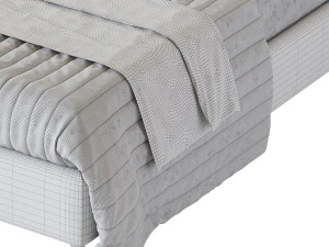 Letto Happy Compatto Modello 3D