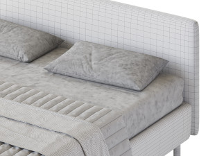 Happy Compatto bed 3D-Modell