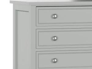 Harbor Grey 5-Drawer Chest 3D Model
