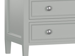 Harbor Grey 5-Drawer Chest 3D Model