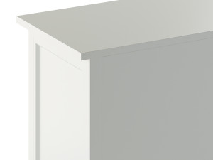 Harbor Grey 5-Drawer Chest 3D Model