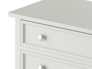 Harbor Grey 5-Drawer Chest 3D Model