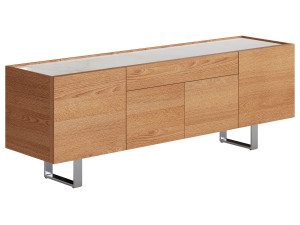 HORIZON SIDEBOARD WALNUT Modello 3D