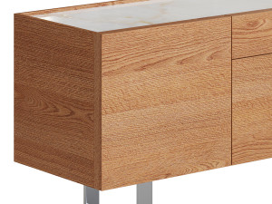 HORIZON SIDEBOARD WALNUT Modello 3D