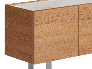 HORIZON SIDEBOARD WALNUT 3D Model