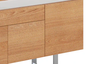 HORIZON SIDEBOARD WALNUT 3D Model