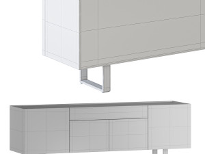 HORIZON SIDEBOARD WALNUT Modello 3D