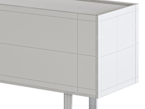HORIZON SIDEBOARD WALNUT Modello 3D