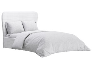 Ottoman Bed 3D Model