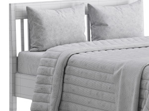 IDANAS bed 3D 模型