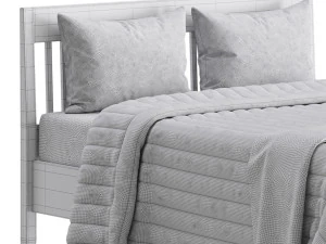 IDANAS-Bett 3D Modell