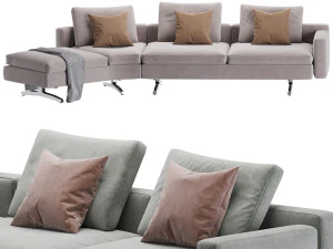 In the Mood sofa 3D Model