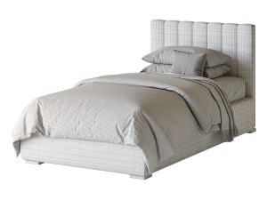 Kids bed KD3 3D Model