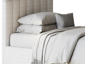 Kids bed KD3 3D Model