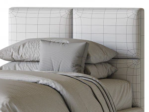 Kids bed KD4 3D Model