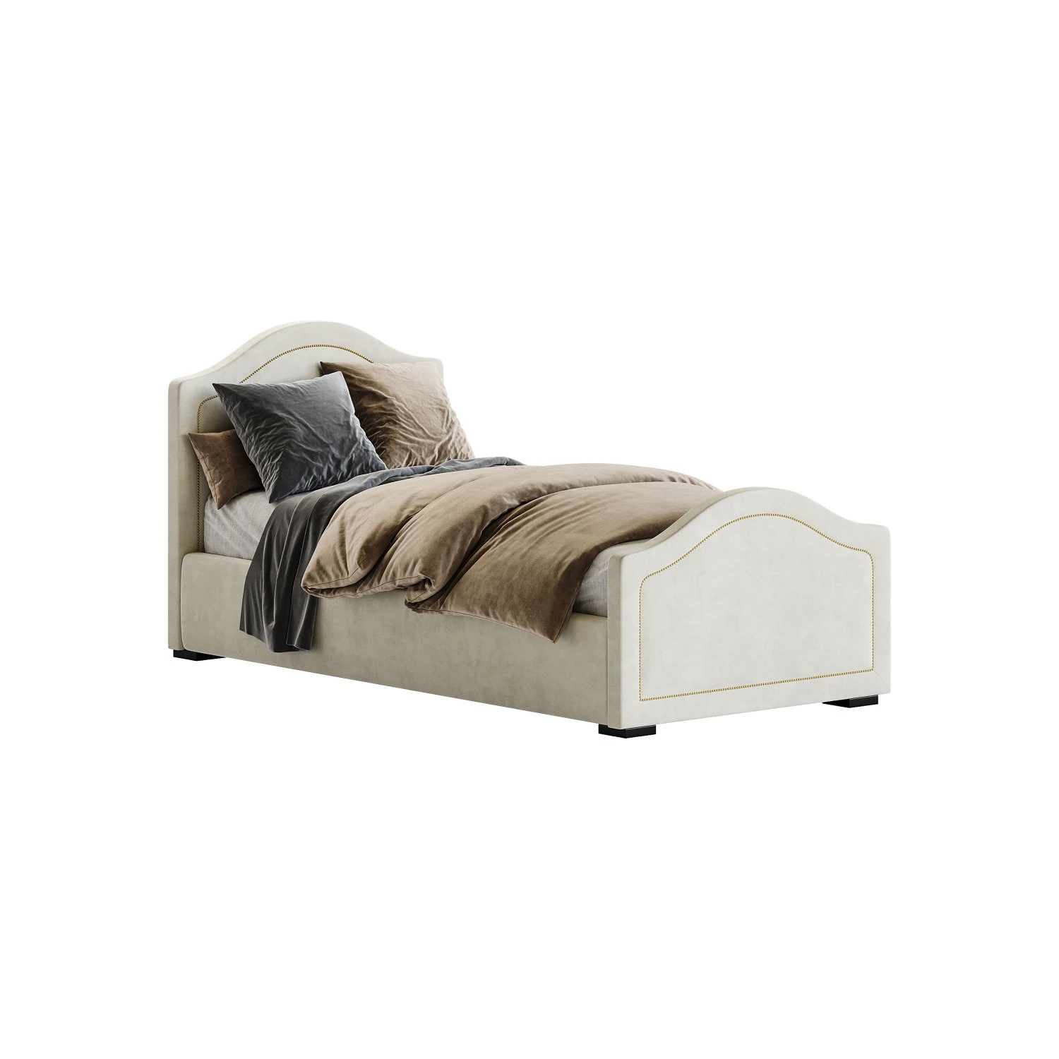 Kids bed KD7 3D Model .c4d .max .obj .3ds .fbx .stl .blend