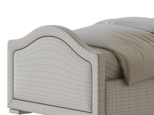 Kids bed KD7 3D Model