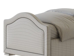 Kids bed KD7 3D Model