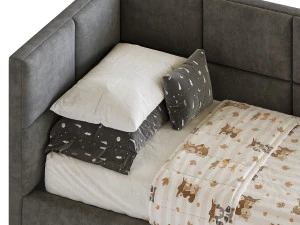 Kids bed KD42 3D Model