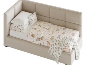 Kids bed KD42 3D Model
