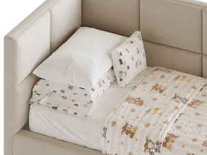 Kids bed KD42 3D Model