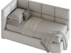 Kids bed KD42 3D Model