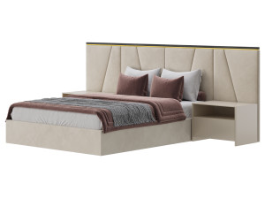 Kugha bed 3D Model