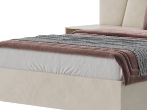 Kugha bed 3D Model