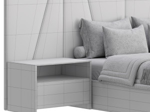 Kugha bed 3D Model