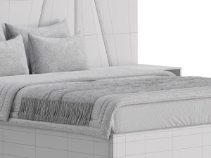Kugha bed 3D Model