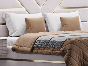 La Blanc Bedroom set Modelo 3D