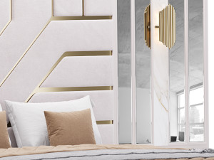 La Blanc Bedroom set Modelo 3D
