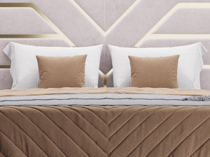 La Blanc Bedroom set Modelo 3D