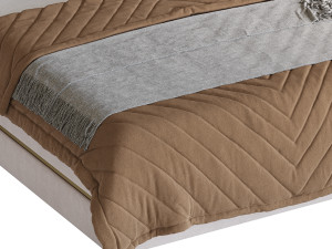 La Blanc Bedroom set Modelo 3D