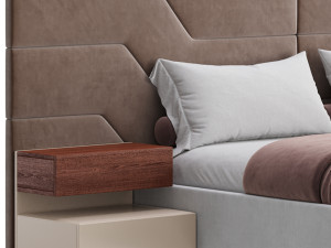 Laer bed 3D मॉडल