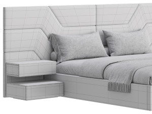 Laer bed 3D मॉडल
