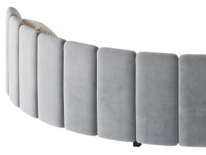 Lando modular curved seat 3D मॉडल