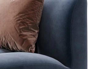 Lando Modular Curved Seat II 3D Model