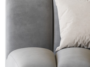 Lando Modular Curved Seat II 3Dモデル