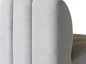 Lando Modular Curved Seat II 3Dモデル