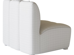 Lando Modular Curved Seat II 3Dモデル
