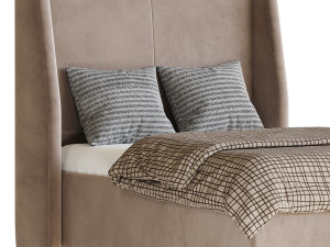 Laura Bed Modèle 3D