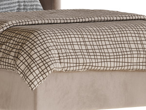 Laura Bed Modèle 3D
