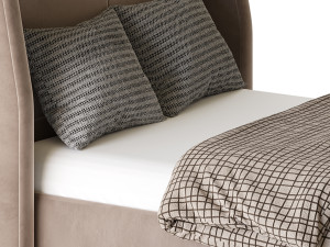 Laura Bed Modèle 3D