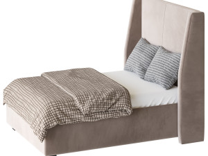 Laura Bed Modèle 3D