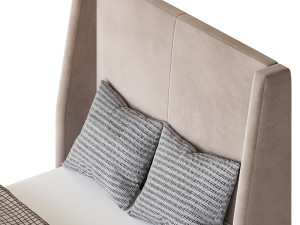Laura Bed Modèle 3D