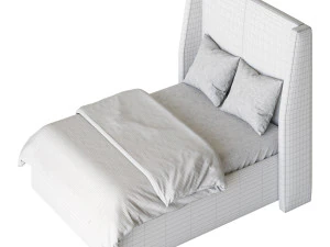 Laura Bed 3D Model