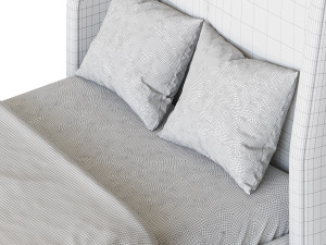 Laura Bed Modèle 3D